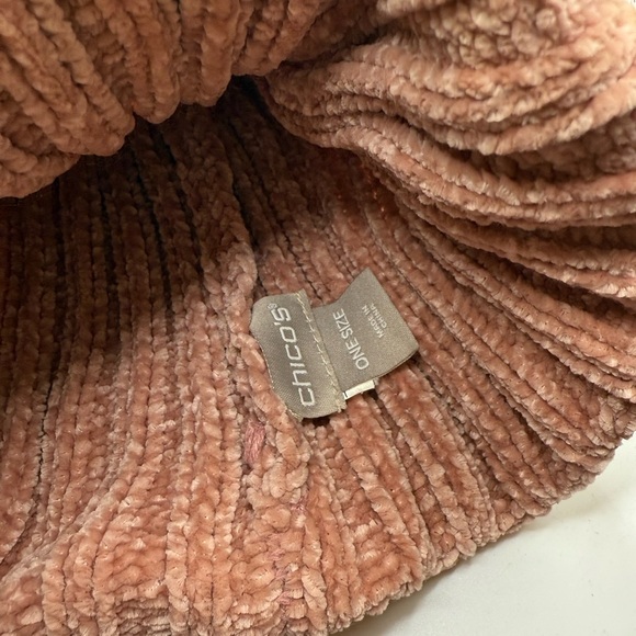 Pink Knit Beanie with Faux Fur Pom